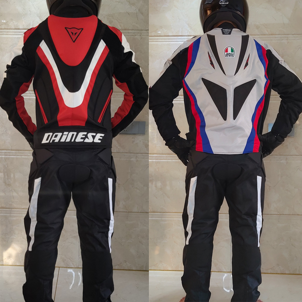 春夏丹尼斯摩托车骑行赛车驼峰机车夹克骑士防摔赛车服