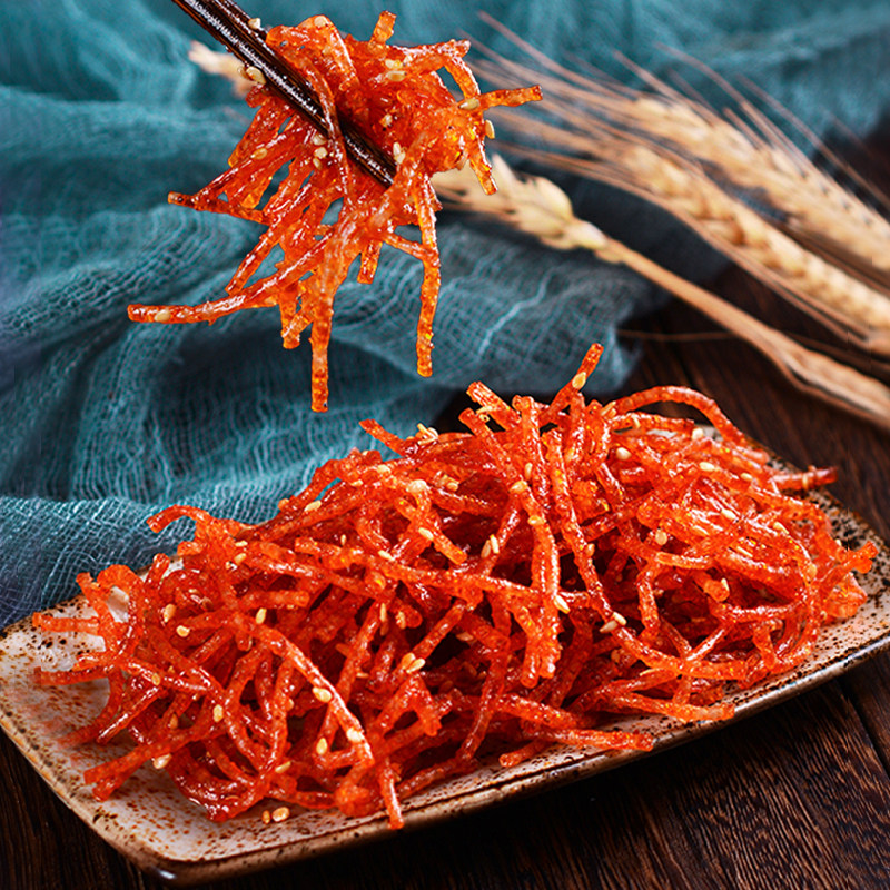 思乡山魔鬼辣辣丝网红辣条变态辣