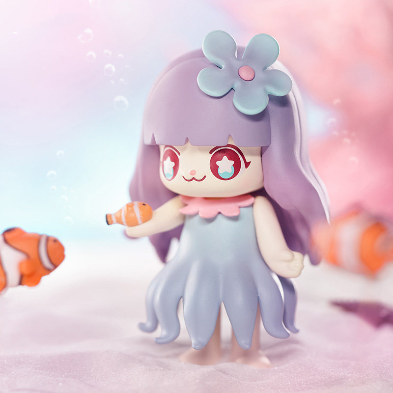 kimmy miki海洋海底探险系列大礼包女孩少女心忙和一套全套拆盲盒