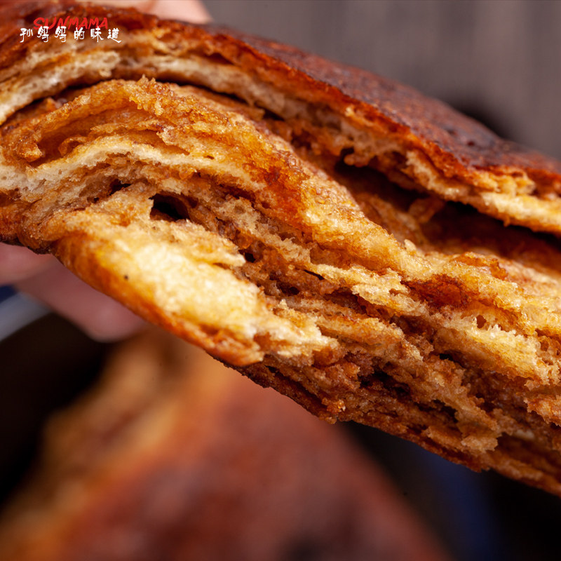 红糖特产传统即食晚餐早点手工美食山西锅盔传统糕点