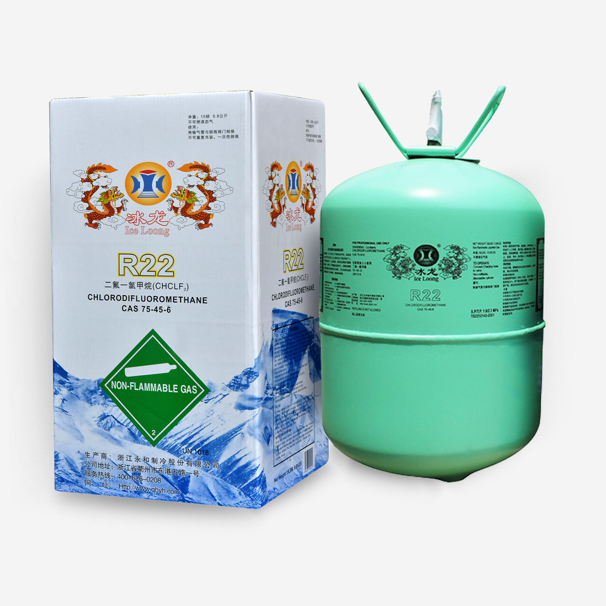空调冰龙r22制冷剂家用空调加氟工具加雪种氟利昂r410空调配件