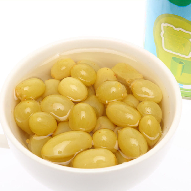 【桃金源】葡萄罐头6罐x425g 水果新疆糖水马奶提子罐头多省包邮