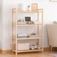 Solid wood shelf bookcase child simple living room bedroom room bathroom storage rack storage shelves the wooden partition floor Solid wood shelf bookcase child simple living room bedroom room bathroom storage rack storage shelves the wooden partition floor