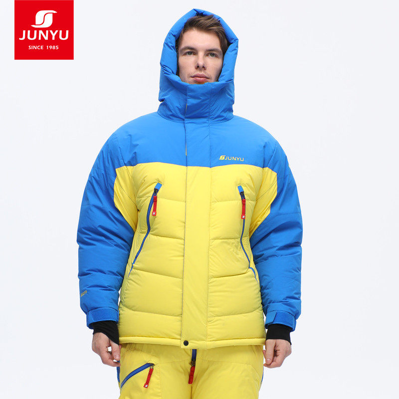 珠峰系列君羽户外鹅绒羽绒服南北极地探险8000米登山羽绒衣