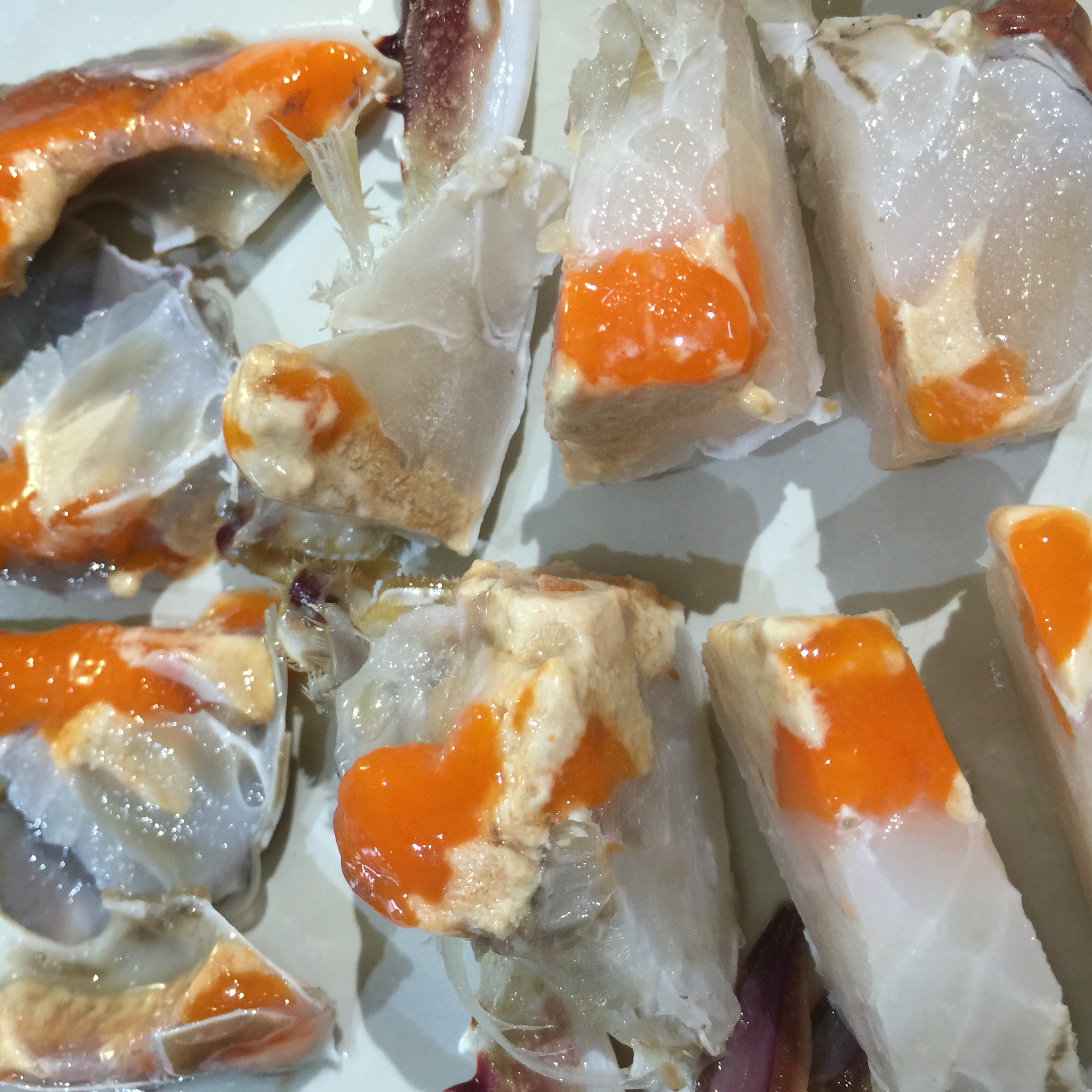 舟山海鲜宁波特产红膏呛蟹礼盒咸炝蟹腌梭子蟹类制品