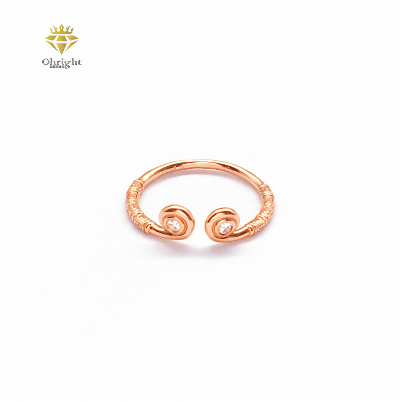 满洲里情侣镶嵌开口箍咒俄罗斯金箍咒至尊宝彩金玫瑰手饰