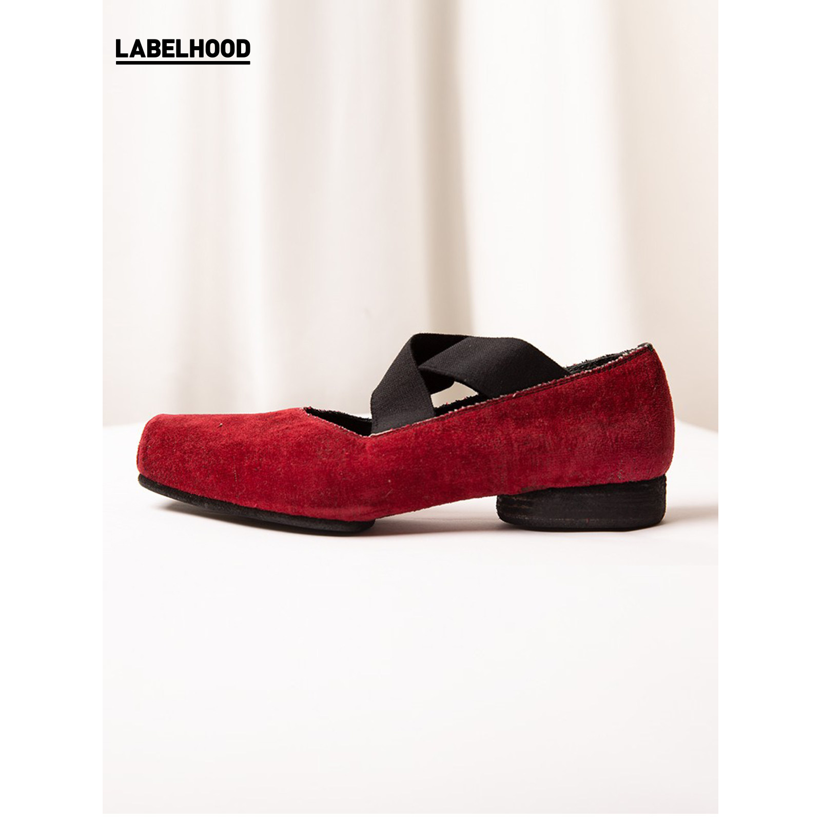 umawang设计师品牌手工平底交叉绑带芭蕾芭蕾舞舞鞋单鞋