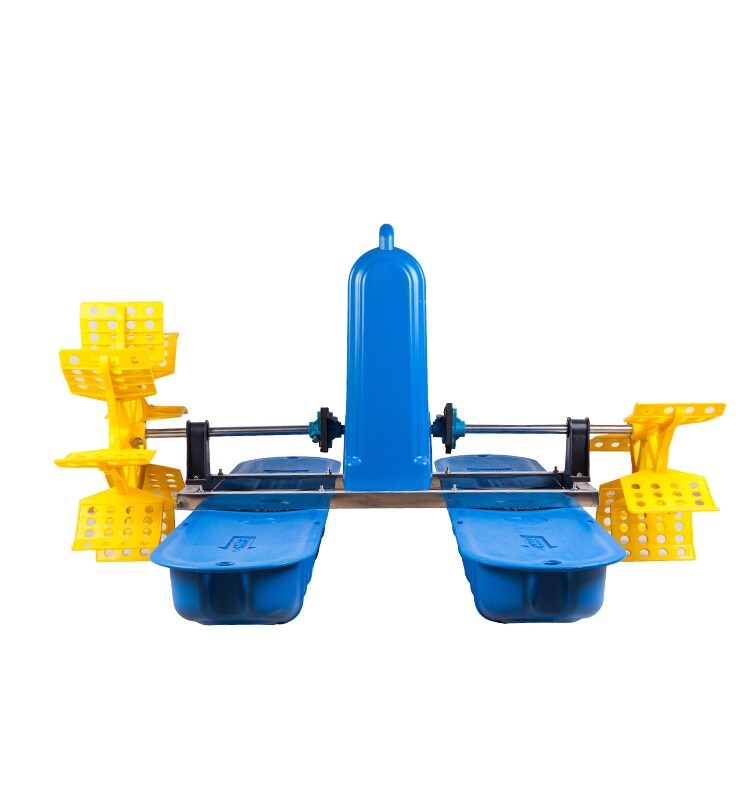 1.5/380v水车式鱼虾塘增氧机养殖大型涌浪家用池塘增氧泵配件甩卖