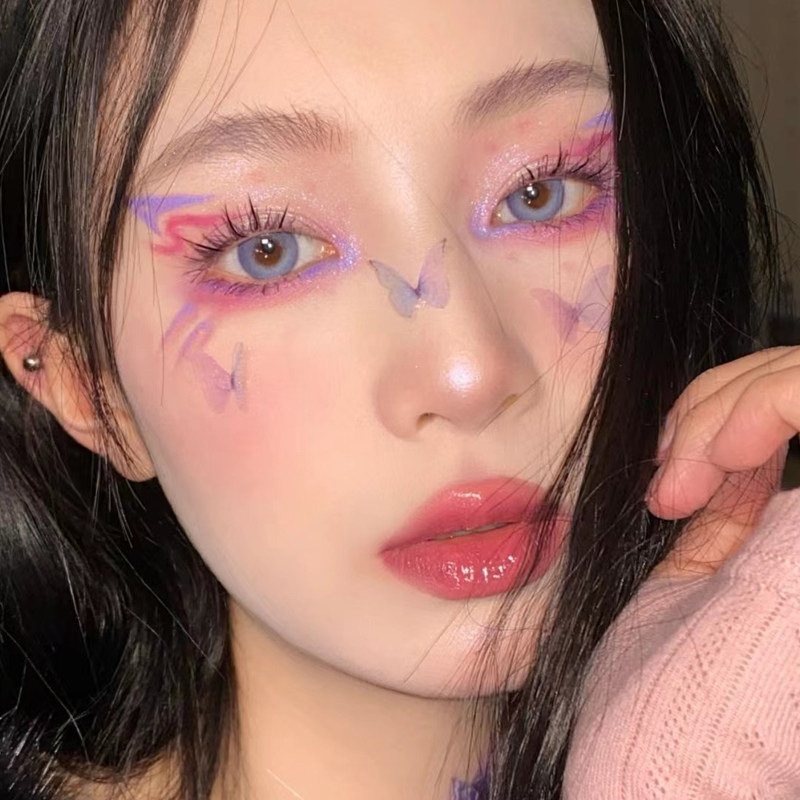 网红化妆脸部妆面珍珠舞台儿童新娘品钻红眼美甲工具