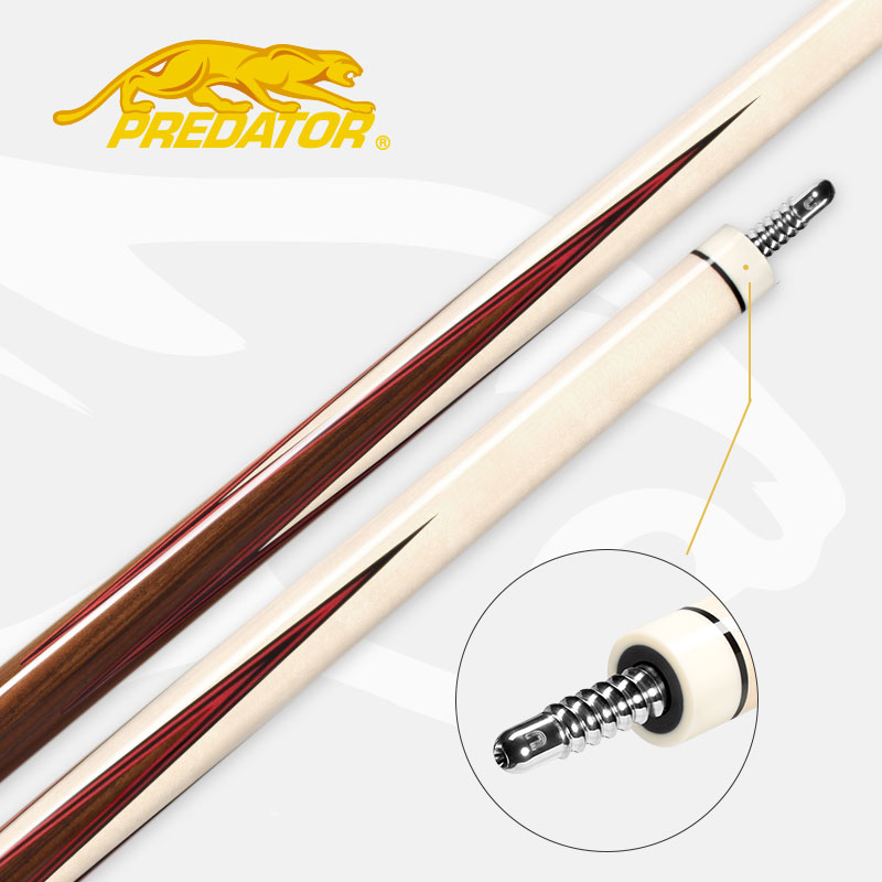 predator美洲豹台球球杆限量玫瑰郎中九球中式大头台球杆