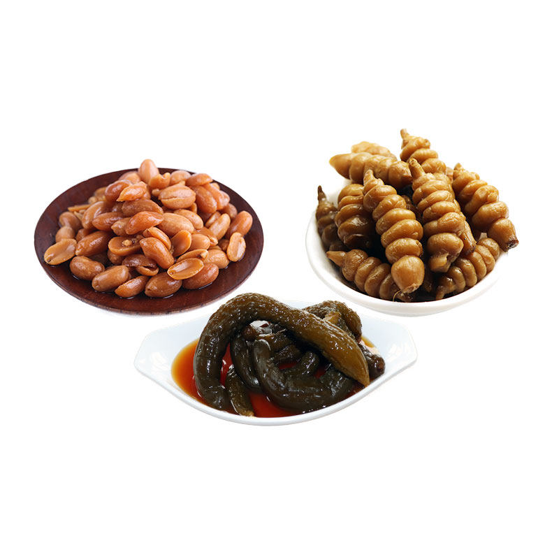 济宁玉堂酱菜花生甘露黄瓜组合特产山东咸菜酱菜