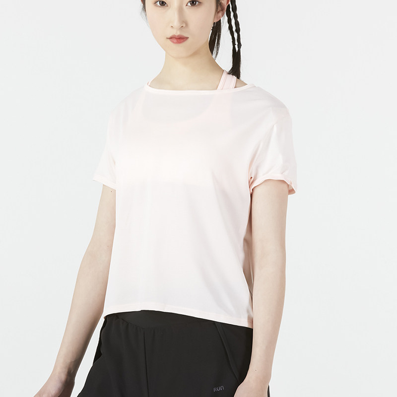 ua安德玛短袖女装2022夏季新款运动服健身跑步运动t恤