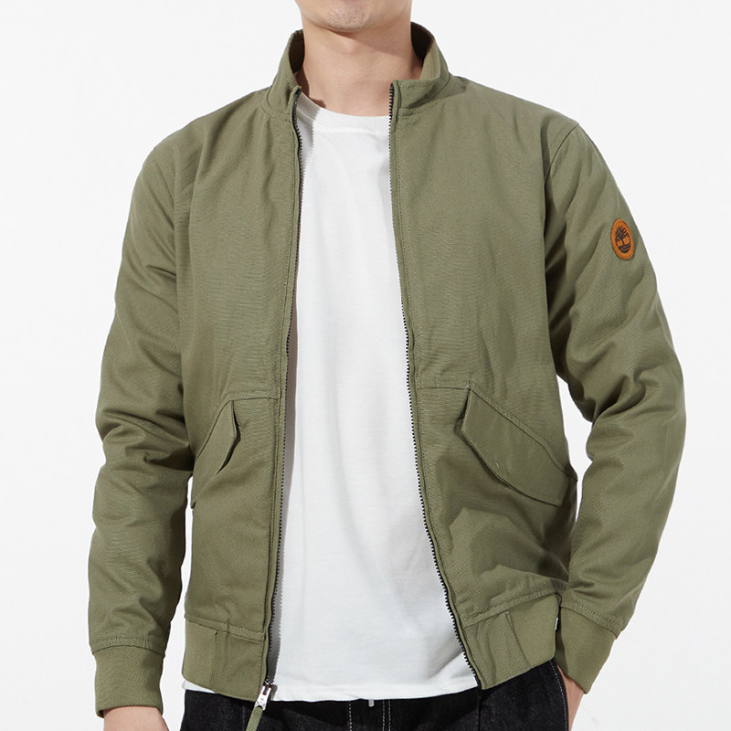 添柏岚外套男2021春季新款户外立领运动服休闲防风夹克a255x590