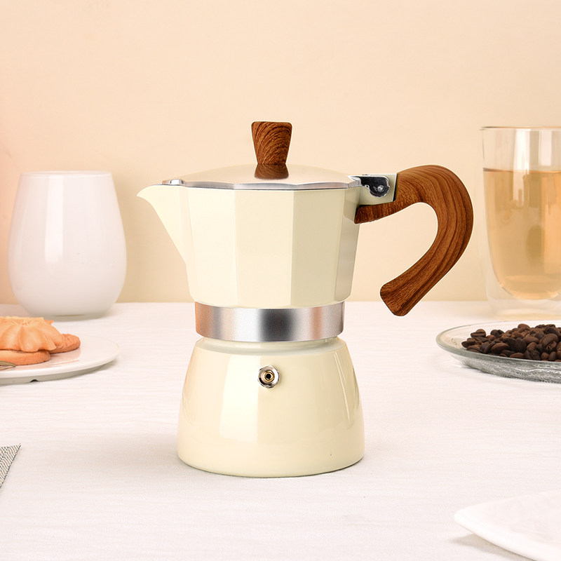 摩卡卡壶手冲双浓缩萃取壶家用意式煮咖啡壶器具摩卡壶