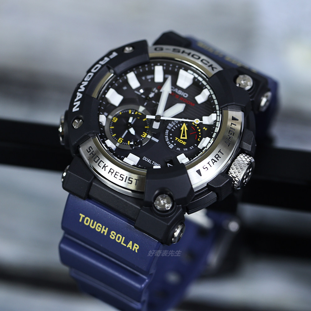 卡西欧电波xc1a41a2gwfa10001a手表蓝牙gshock蛙人日韩腕表