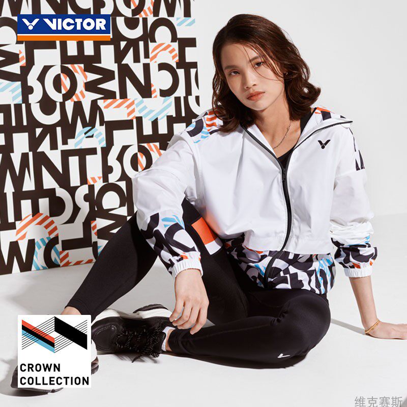 外套威克多victor胜利羽毛球cc111长袖戴资颖系列抗风羽毛球服