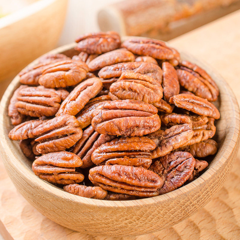 碧根果仁500g罐装孕妇坚果零食干果奶油山核桃长寿果