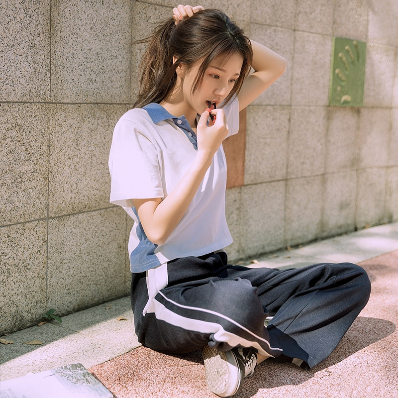 套装深圳市校服统一中学生高中生初中秋季长袖长裤校服