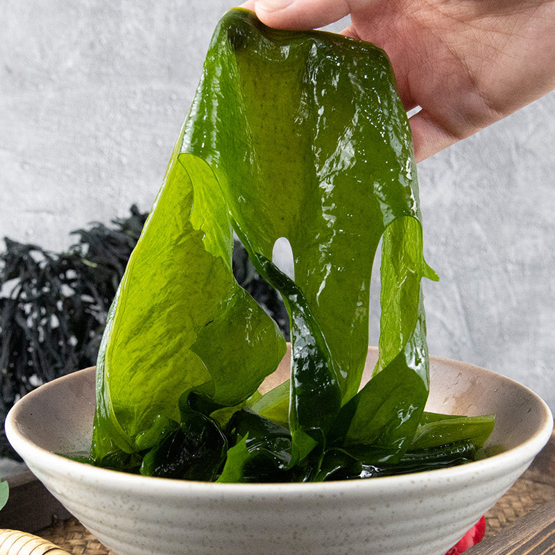 干裙带菜特级干货干燥海带裙海裙菜群代带嫩芽儿童0无沙免洗脂肪 - 购