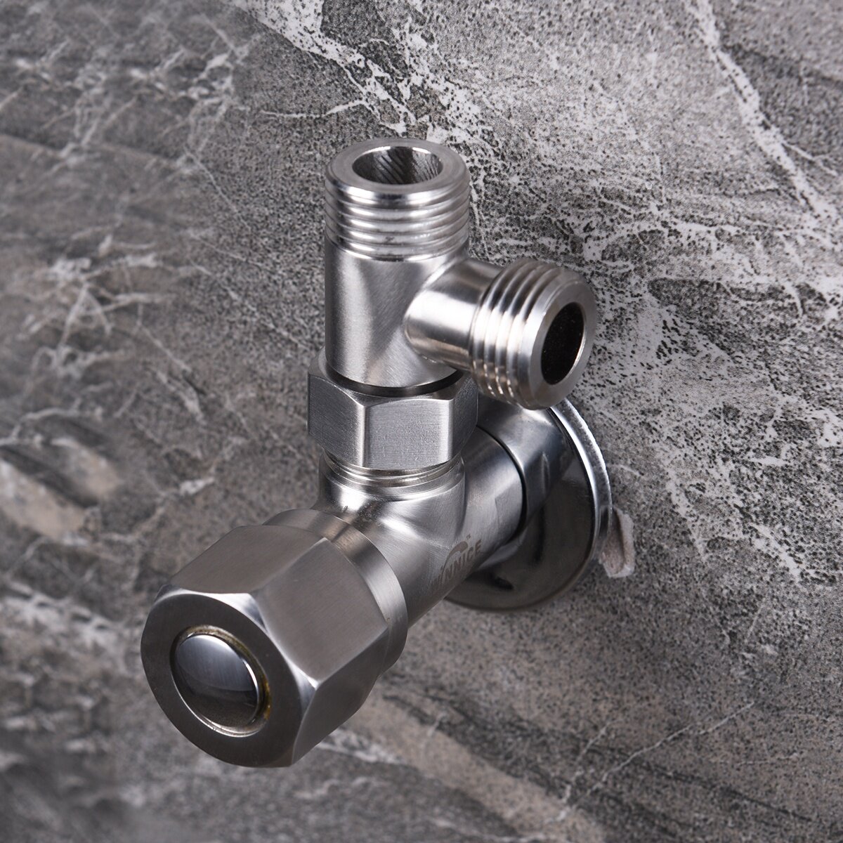 304不锈钢4分活接热水器水管4分内牙外牙三通接头五金配件ciencia