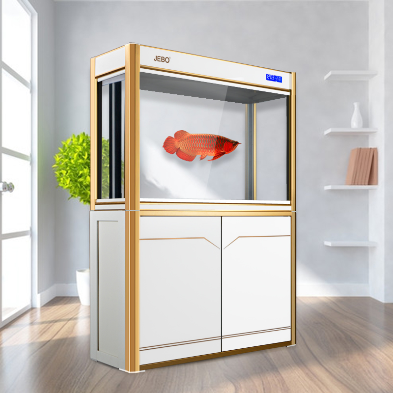 鱼缸佳宝龙鱼缸大中型客厅屏风过滤滤下箱底水族箱鱼缸