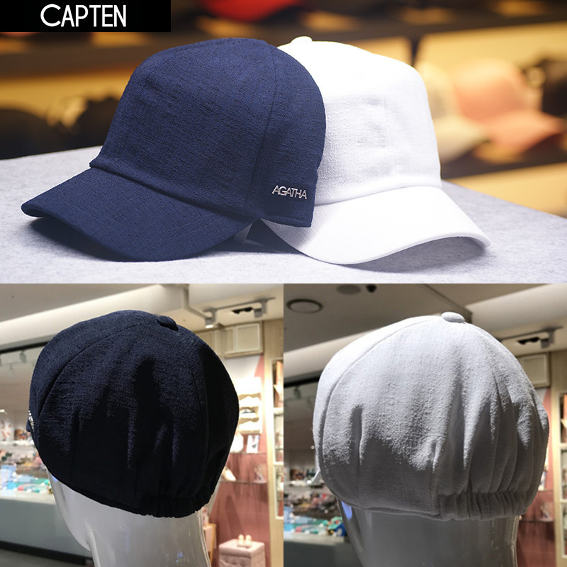 韩国帽子男女鸭舌帽夏天透气气短帽檐百搭情侣帽子