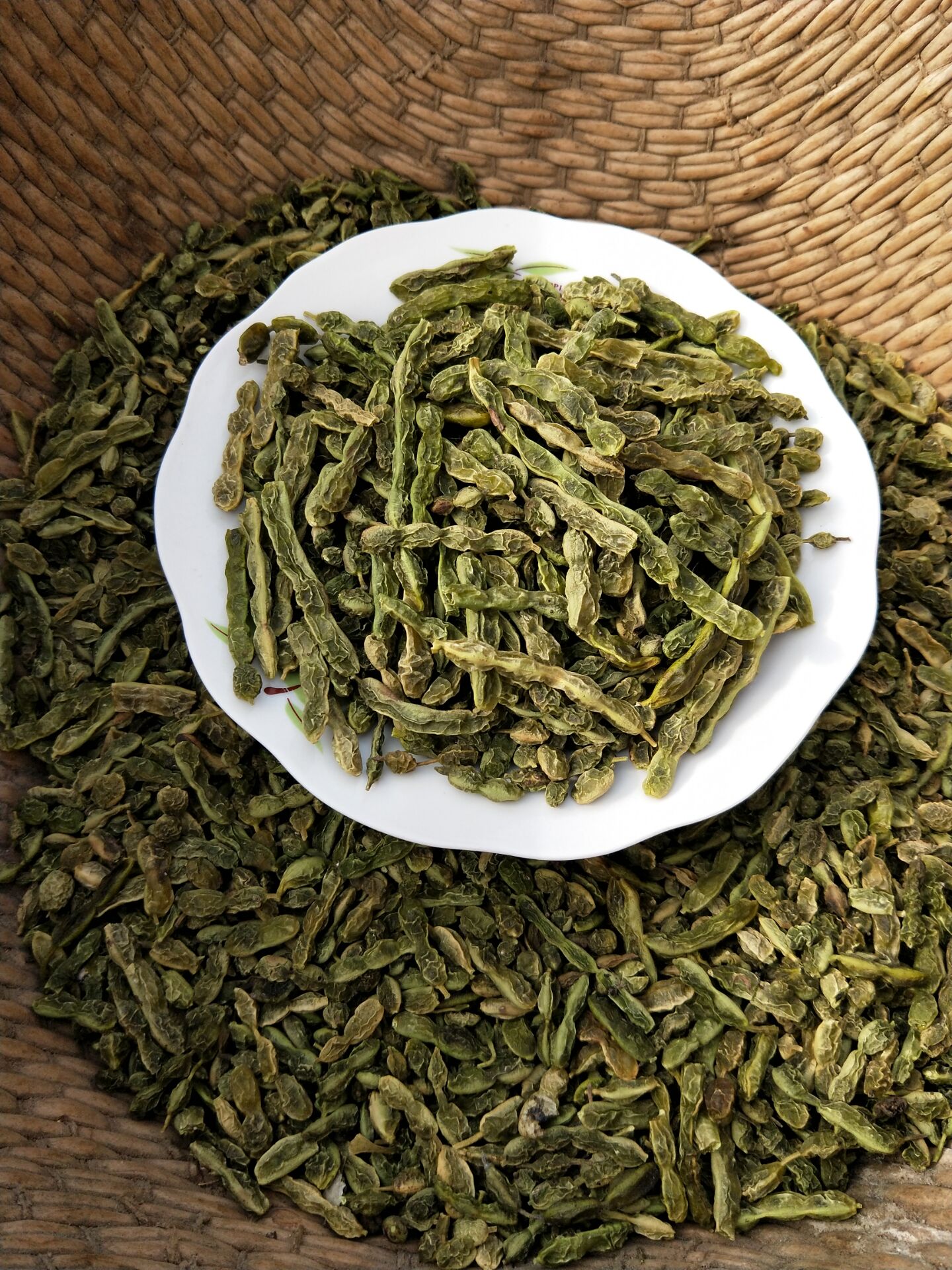沂蒙山野生槐角 槐角茶 槐角豆 槐角子 槐豆角槐米豆 熟500克包邮
