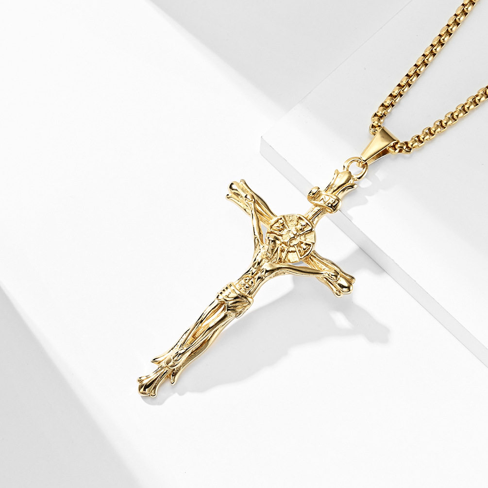 项坠受难十字架项链crucifixion配饰佩戴饰品necklace项坠