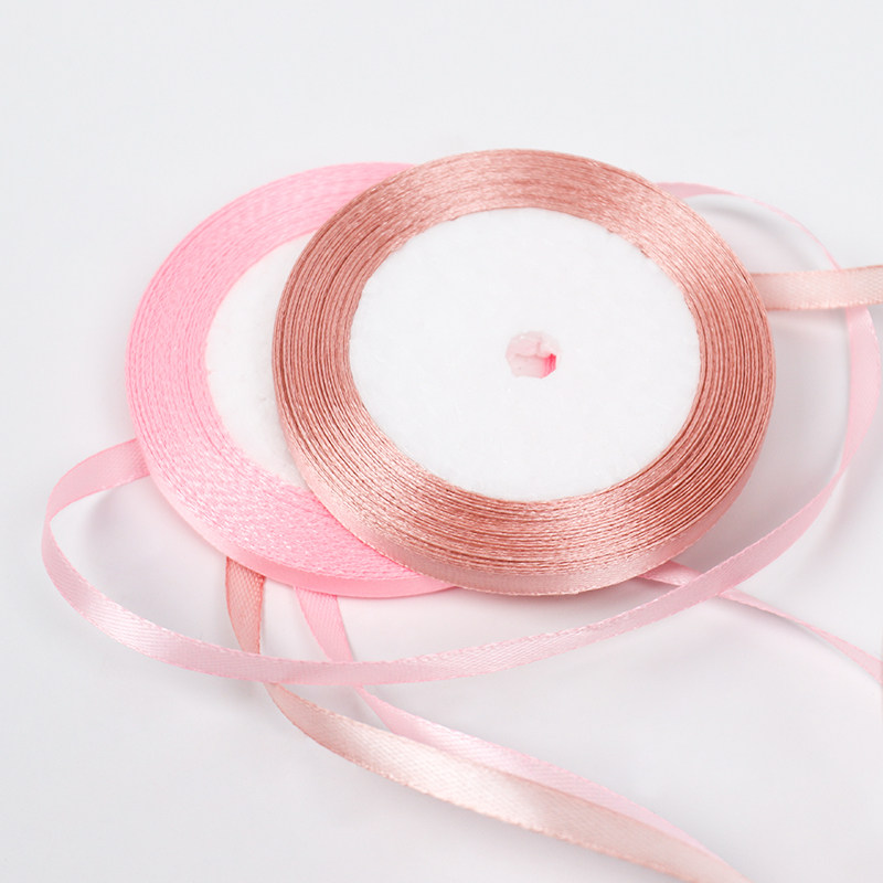 06cm绸带细丝带diy手工彩带缎带婚庆礼品盒花束丝带