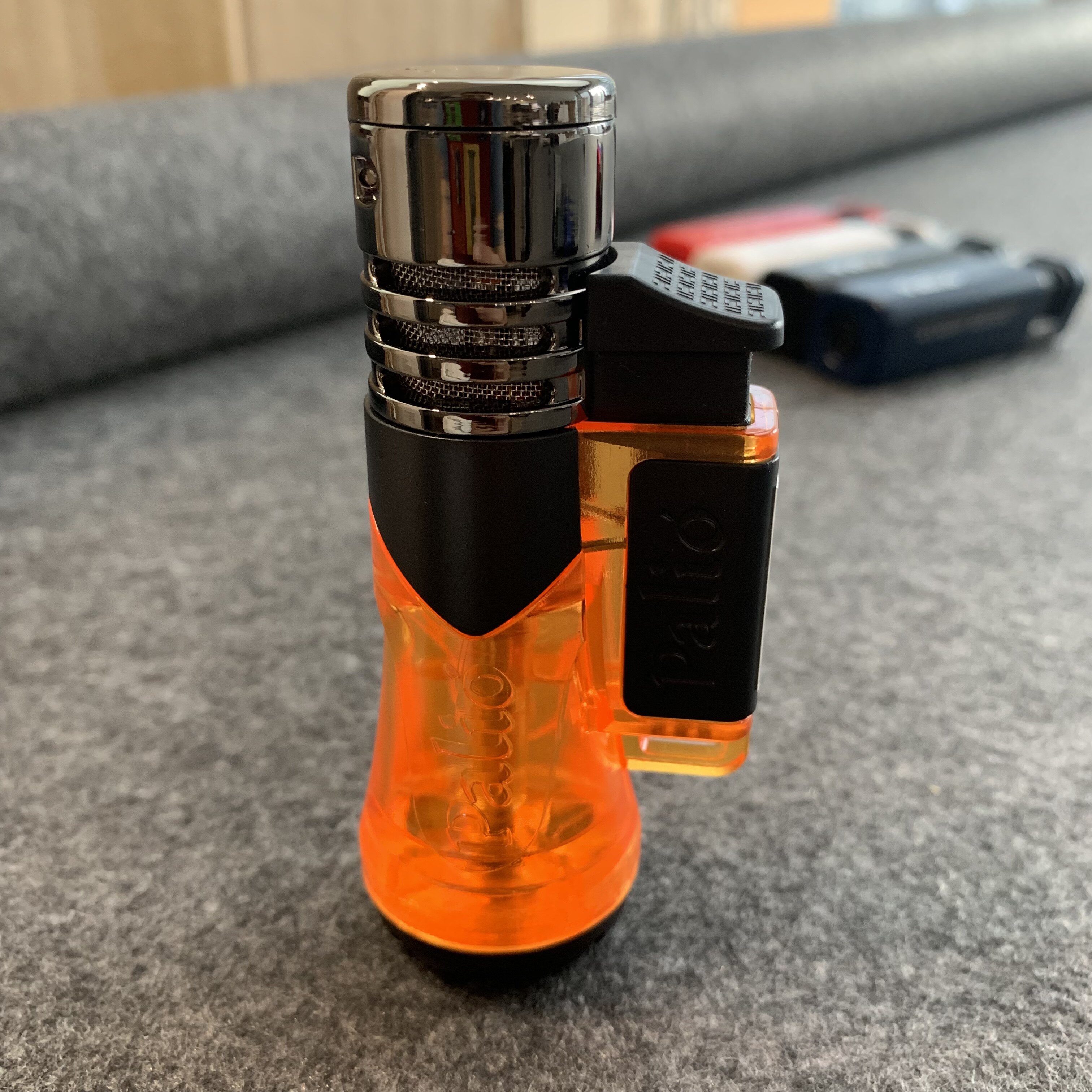 打火机palio美国雪茄专用单直冲直冲充气充气打火机