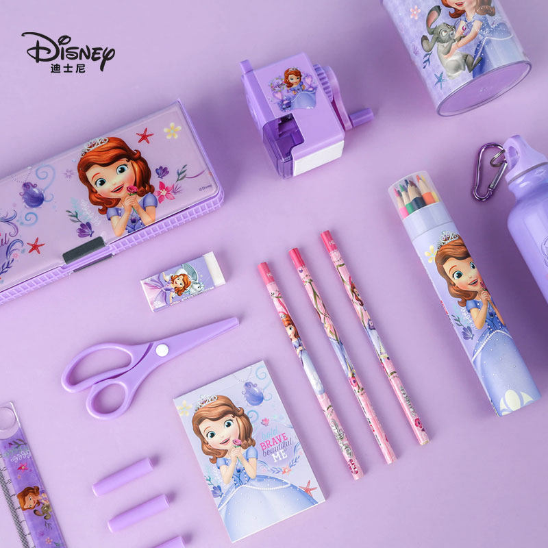 disney迪士尼文具套装礼盒网红文具小学生开学大礼包学习工具用品六一