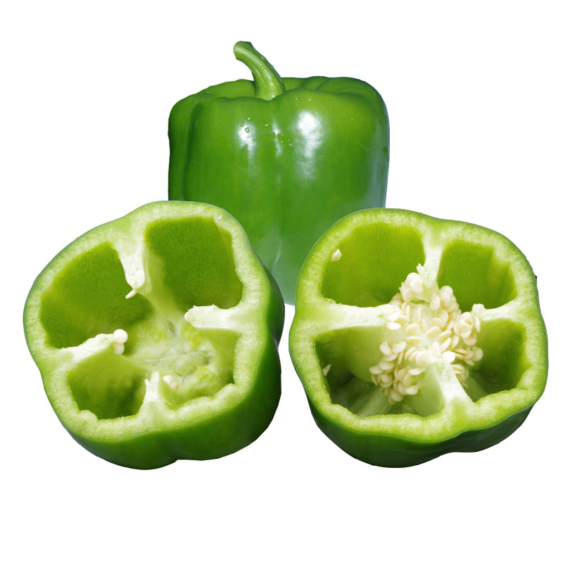 新鲜圆菜5斤青椒灯笼椒青甜椒蔬菜柿子椒不辣椒