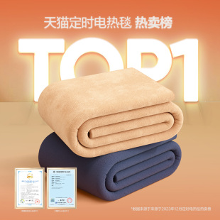 网易严选2024新款电热毯正品官方旗舰店双人电褥子单人学生宿舍