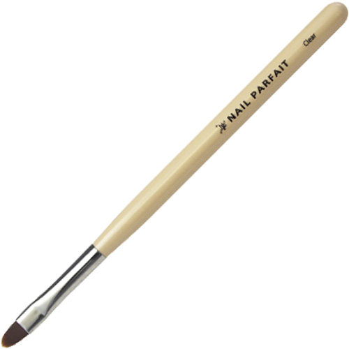 日本进口nailparfait大号圆头笔涂底手工美甲光疗美甲工具