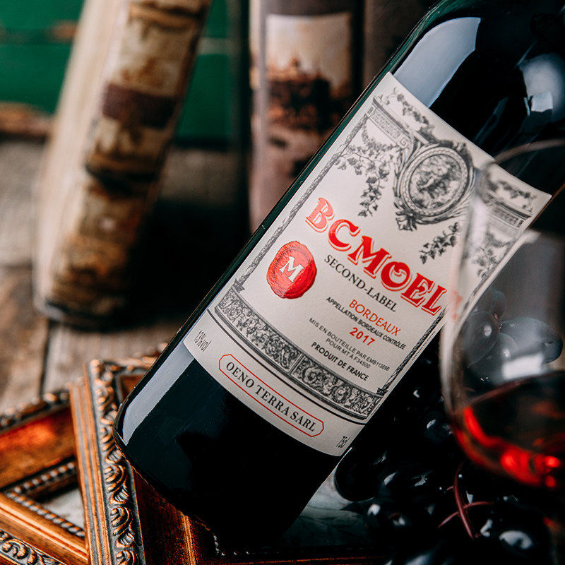 法国进口红酒柏翠埃尔副牌原瓶原装红葡萄酒750ml干红静态葡萄酒
