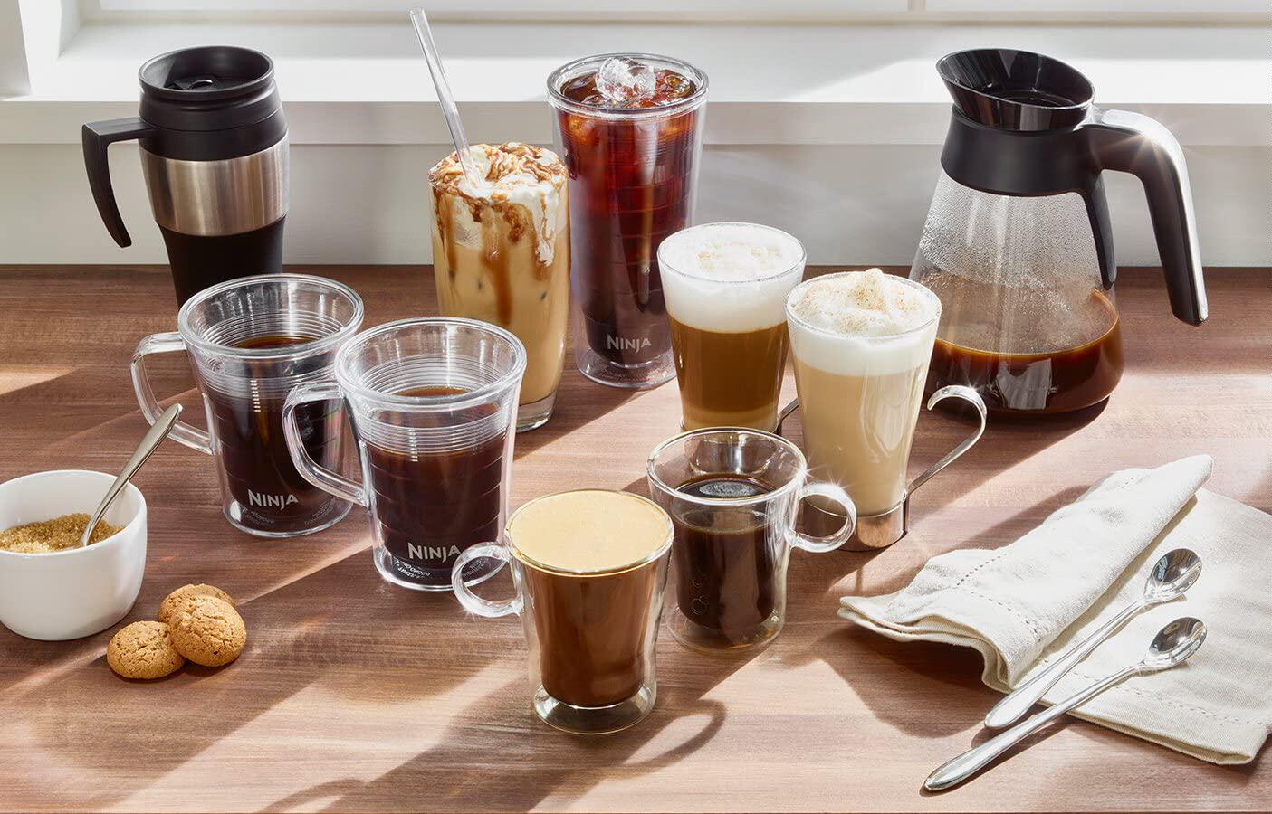 德国代购ninja coffee bar auto-iq 咖啡机 cf060eu 拿铁美式摩卡