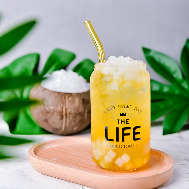 椰果奶茶茶店水果专用原料肉果布丁果冻海南珍珠奶茶粉