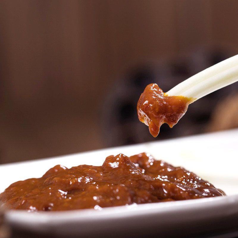 品大调味酱 黄豆酱 东北农家大酱醮酱炸酱面豆瓣酱400克x4袋包邮