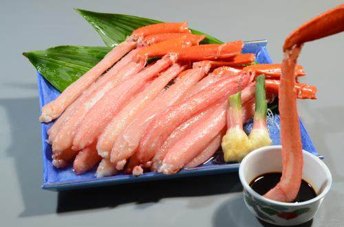 出口生雪蟹腿棒原只蟹脚速冻中西日式料理通用蟹棒