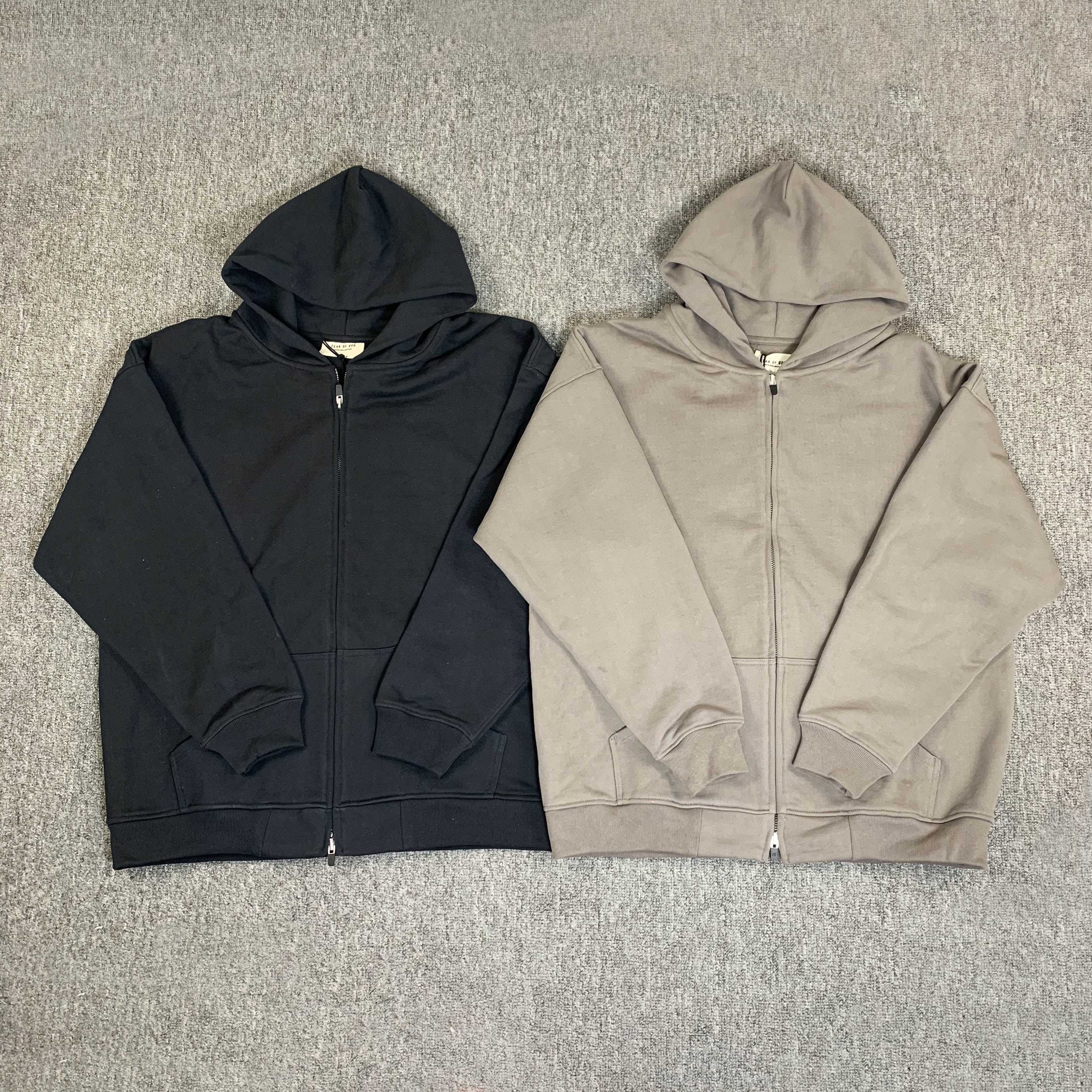 高街上帝外套帽衫卫衣连开衫拉链fog卫衣