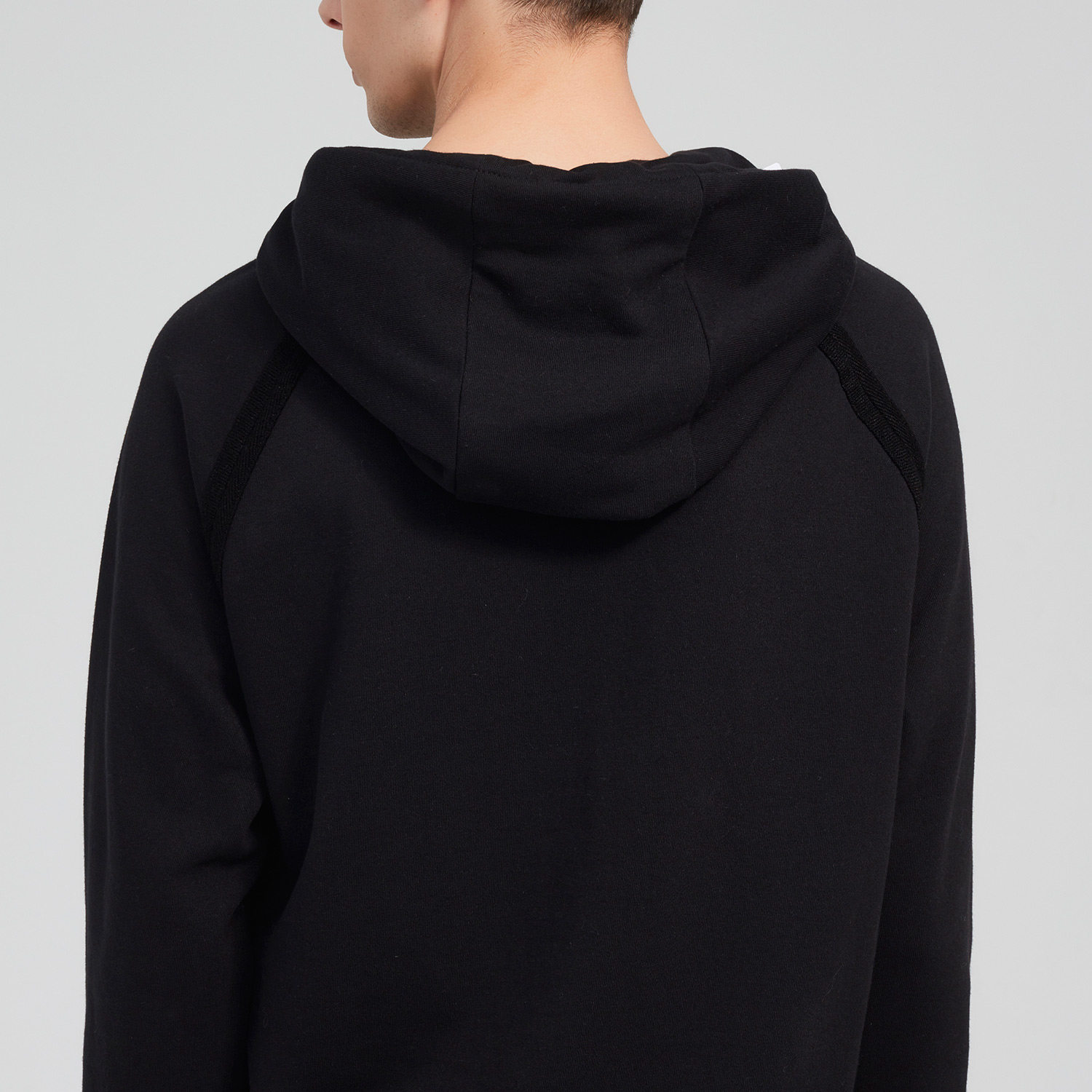 magmode名堂arcatelier秋冬黑色连帽卫衣男卫衣