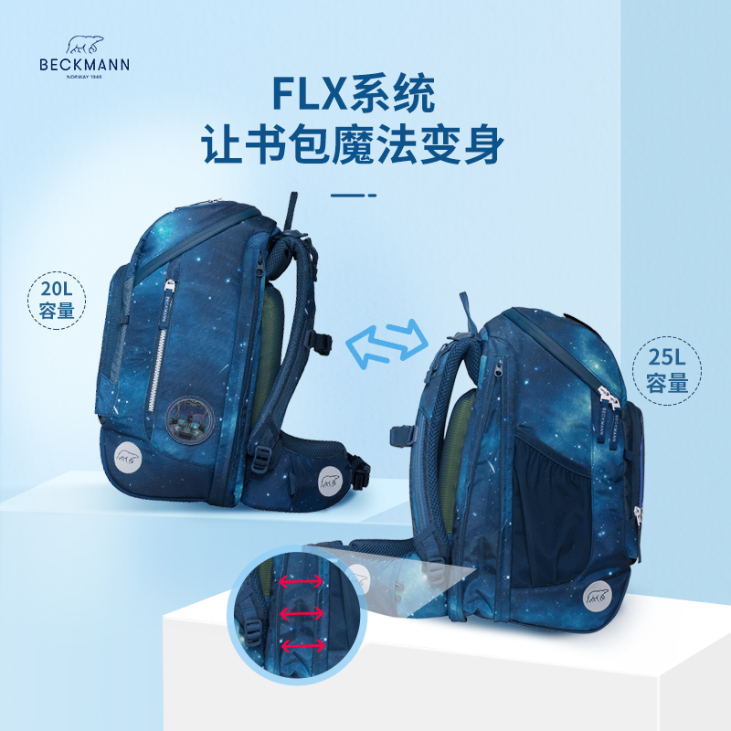 【2022NEW】Beckmann魔法变身款儿童书包小学生护脊减负双肩包