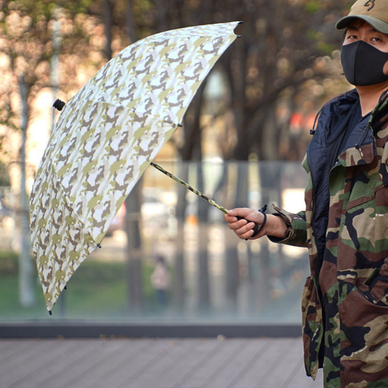 德国风暴伞直柄晴雨伞轻量级抗风遮阳台风euroschirm欧赛伞