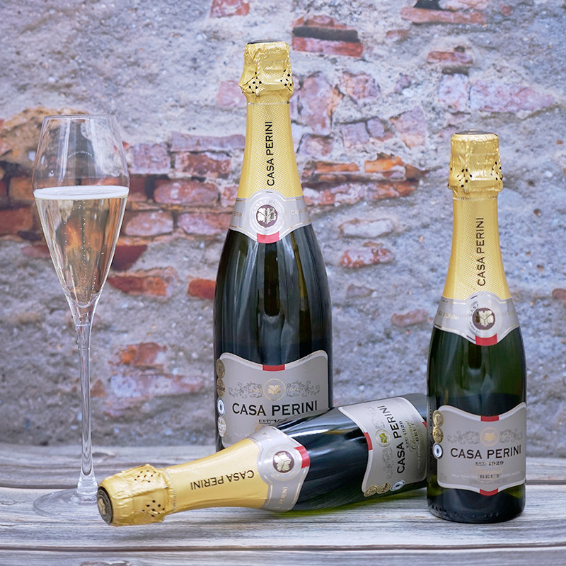 casaperinibrut干型起泡巴西进口charmat气泡白葡萄酒干红静态葡萄酒