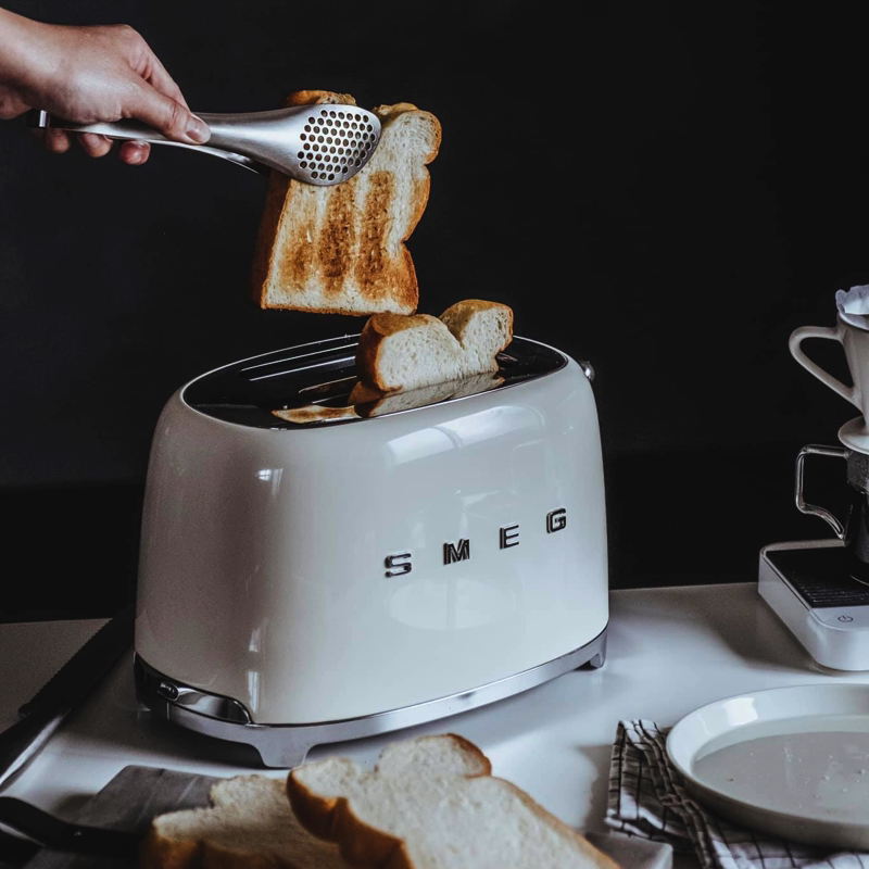 意大利进口斯麦格smeg tsf01两片式复古早餐多士炉烤面包机吐司机-图1