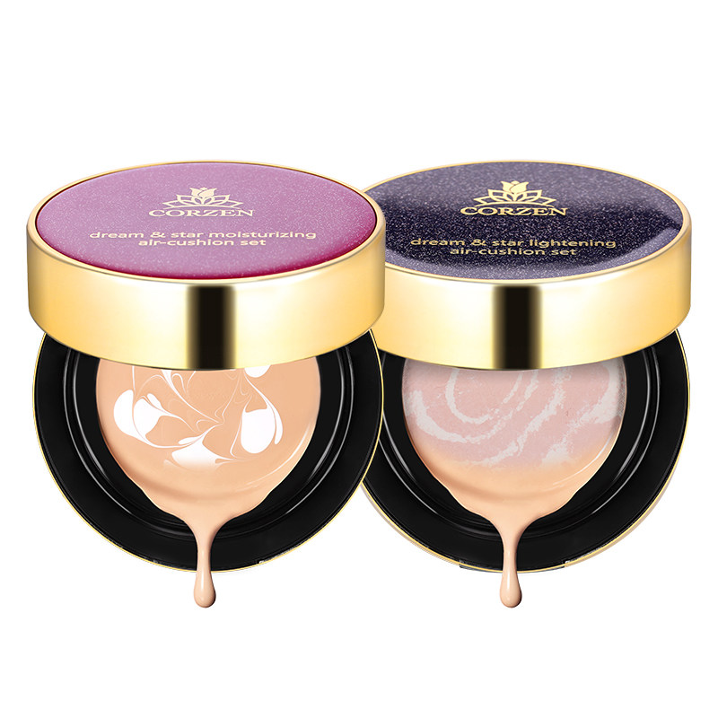 蔻辰气垫cc霜三代官网二代遮瑕提亮寇辰双层水光dd霜孕妇女楠女王