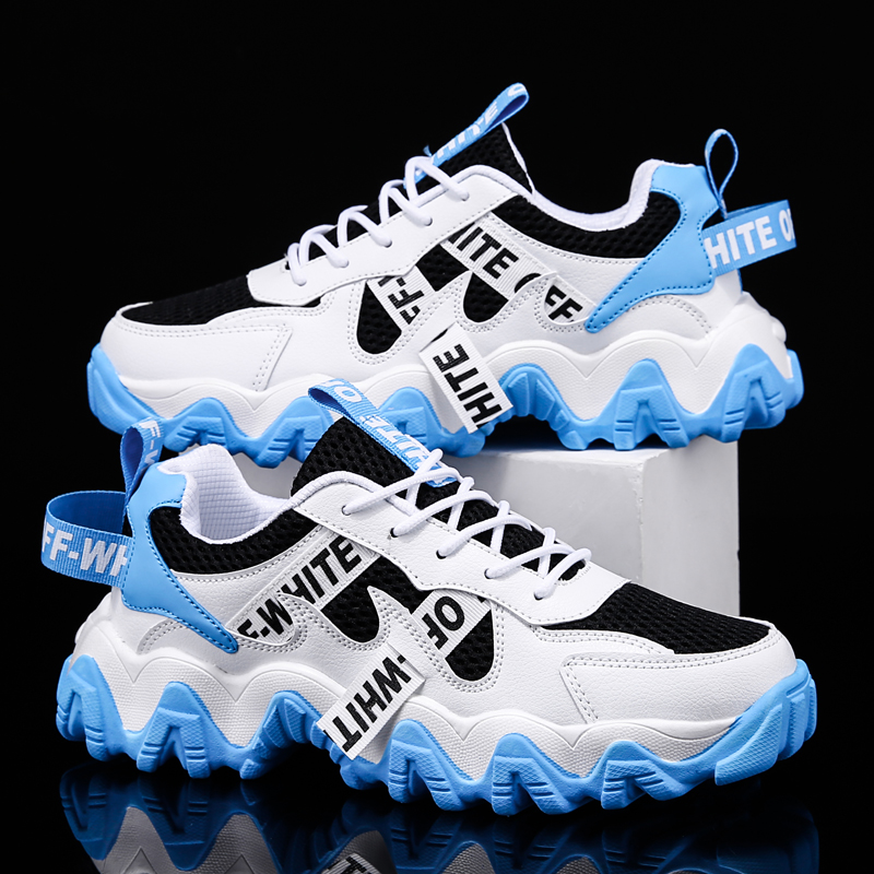 青少年透气男鞋子12大童男孩老爹鞋10初中学生潮鞋15岁篮球运动鞋