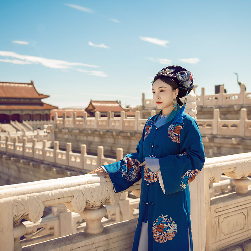 北京旅拍跟拍故宫汉服写真清宫古装租赁摄影师旅行拍照
