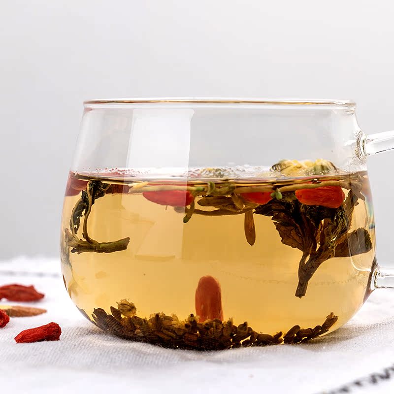 清热去火茶降火茶下火清火枸杞菊花凉茶金银花薄荷组合养生花茶叶图片