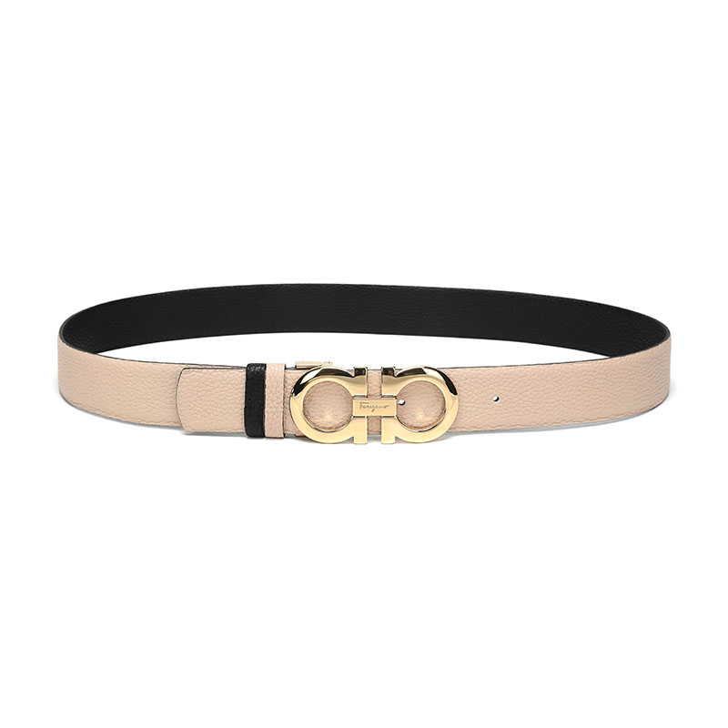 salvatoreferragamo菲拉格慕女士板扣双面皮带腰带23a564腰带